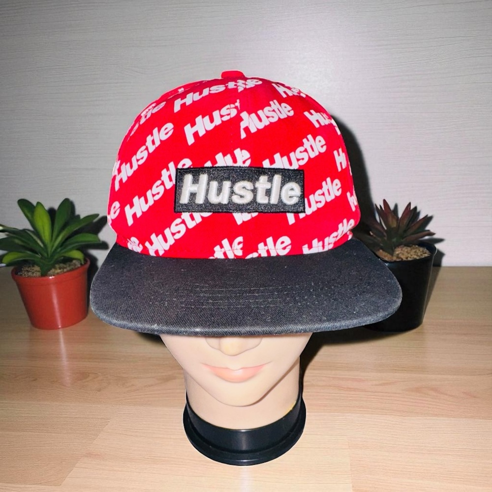 HUSTLE OG Snapback 100% Cotton Cap Hat
